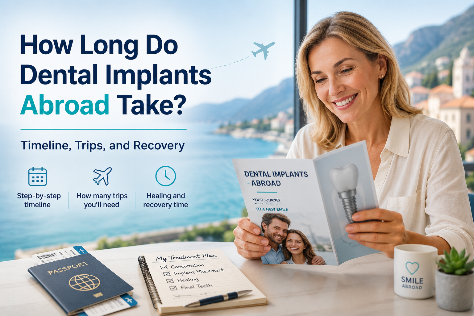 Dental implant treatment abroad planning