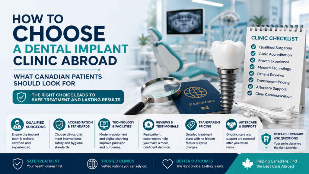 How to Choose a Dental Implant Clinic Abroad