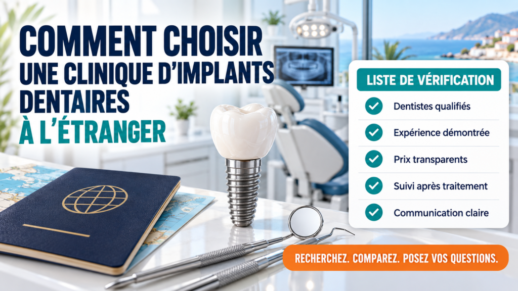 Comment choisir une clinique d’implants dentaires à l’étranger