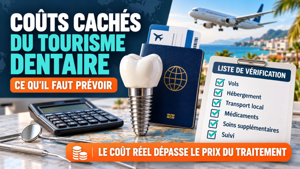 Coûts cachés du tourisme dentaire : questions à poser avant de réserver